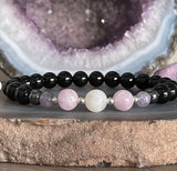 Rose Quartz Amazonite Beads Bracelet