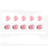 Rose Quartz Bracelet Natural Pink Crystal Bead for Women Love Gift