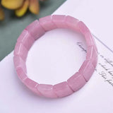 Rose Quartz Crystal Pink Bracelet DIY Supply