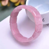 Rose Quartz Crystal Pink Bracelet DIY Supply