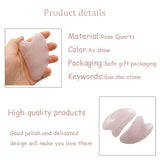 Rose Quartz Gua Sha Natural Jade Guasha Facial Tools for Skin Care