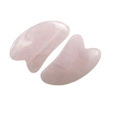Rose Quartz Gua Sha Natural Jade Guasha Facial Tools for Skin Care