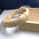 Rose Quartz Natural Stone Bracelet Elastic Cord Bracelet For Men