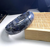 Rose Quartz Natural Stone Bracelet Elastic Cord Bracelet For Men