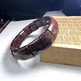 Rose Quartz Natural Stone Bracelet Elastic Cord Bracelet For Men