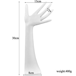Rose Red Jewelry Display Mannequin Stand Holder 5 Styles