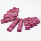 Rose Red Calaite Chrysocolla Pendant for Women DIY Necklace