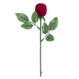 Rose Ring box Romantic Artificial Flower Red Rose Jewelry Box Wedding Ring