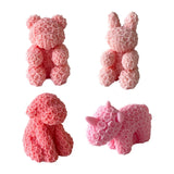 Rose Series Animal Silicone Mold Epoxy DIY Ornaments Soap