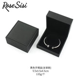 Rose Sisi Classic Packaging Brushed PU Jewelry Box for Women