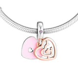 Rose Way to Love 925 Silver Beads for Jewelry Making