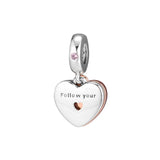 Rose Way to Love 925 Silver Beads for Jewelry Making