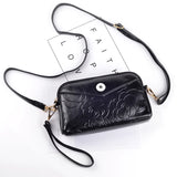 Rose Flower PU Leather 18mm Snap Button Jewelry Bag QB2104