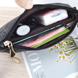 Rose Flower PU Leather Snap Button Jewelry Bag QB2101