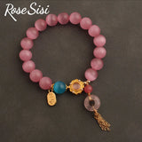 Chinese Opal Yuhuan Bracelet for Women - Friendship Jewelry