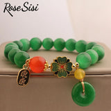 Chinese Opal Yuhuan Bracelet for Women - Friendship Jewelry