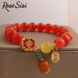 Chinese Opal Yuhuan Bracelet for Women - Friendship Jewelry