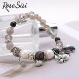 Bohemian Elephant Dragonfly Bracelet for Women