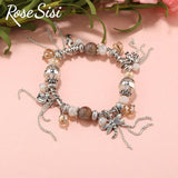 Bohemian Elephant Dragonfly Bracelet for Women