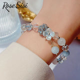 Korean Crystal Cat Eye Bracelet for Women