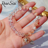 Korean Crystal Cat Eye Bracelet for Women