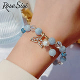 Korean Crystal Cat Eye Bracelet for Women