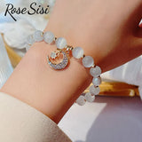 Korean Crystal Cat Eye Bracelet for Women