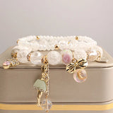 Crystal Bead Bracelet for Women - Girl Pendant Jewelry