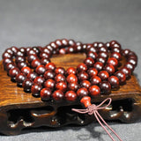 Rosewood Bracelet 108 Prayer Beads Wooden Rosary