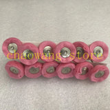 Rotary Tools Felt Brush Polishing Brush Pink Wheel Mounted