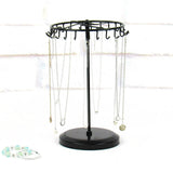 Rotatable Jewelry Display Rack Holder Organizer Storage Container