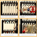 Acrylic Jewelry Organizer Stand Large Capacity Necklace Display