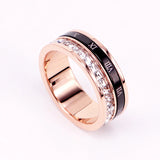 Crystal Ring Wedding Bridal Engagement Xmas Gift Women Jewelry