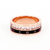 Crystal Ring Wedding Bridal Engagement Xmas Gift Women Jewelry