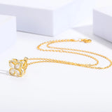 Crystal Flower Necklace for Women Stress Relief