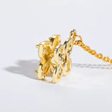 Crystal Flower Necklace for Women Stress Relief