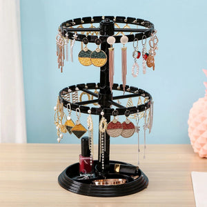 Earring Jewelry Organizer Ring Holder Tray For Storage
