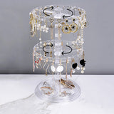 Earring Jewelry Organizer Ring Holder Tray For Storage
