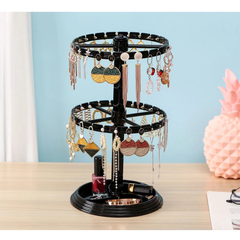 Earring Jewelry Organizer Ring Holder Tray For Storage
