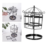 Rotating Jewelry Display Stand Organizer Metal