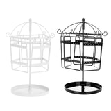 Rotating Jewelry Display Stand Organizer Metal