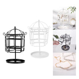 Rotating Jewelry Display Stand Organizer Metal