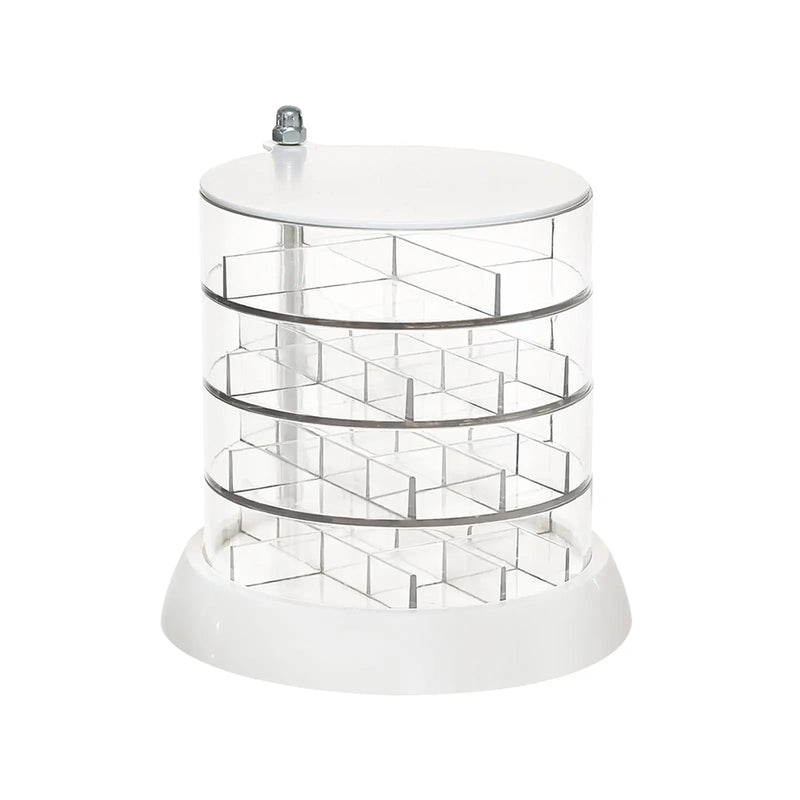 Rotating Jewelry Box Hairpins Makeup Container Jewelry Tray