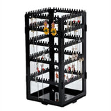 Rotating Jewelry Boxes Organizer Hanging Display Stand Plastic Jewelry Box