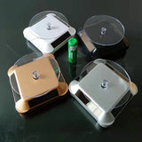 360 Turntable Jewelry Display Stand Solar Showcase