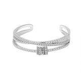 Rotating 925 Silver Bracelet Women Personality Europe America Japan