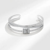 Rotating 925 Silver Bracelet Women Personality Europe America Japan