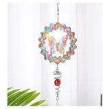 Wind Spinner Butterfly Birds Home Decor Garden Hanging