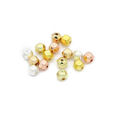 18-Faceted Hematite 4mm Rose Spacer Beads for Jewelry Making
