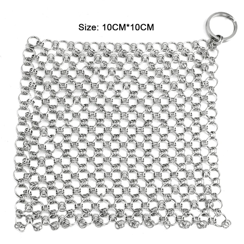 316L Stainless Steel Pot Brush Cleaner Kitchen Rust Remover